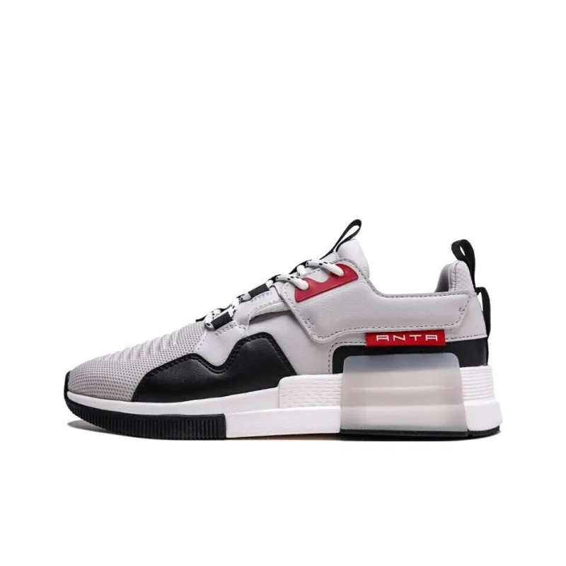 Anta Rubik's Cube Rejecting Mediocrity Low-Top Running Shoes Men's Gray-0