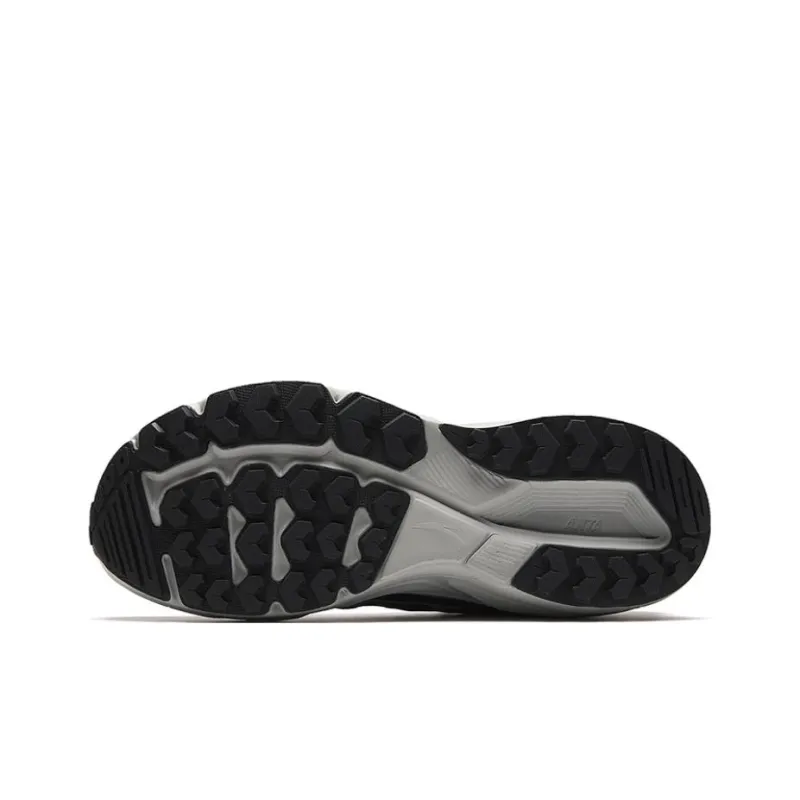 Anta Engine Cushioning Anti Slip And Wear Resistant Low Top Casual Shoes Men's Black Gray Color-4