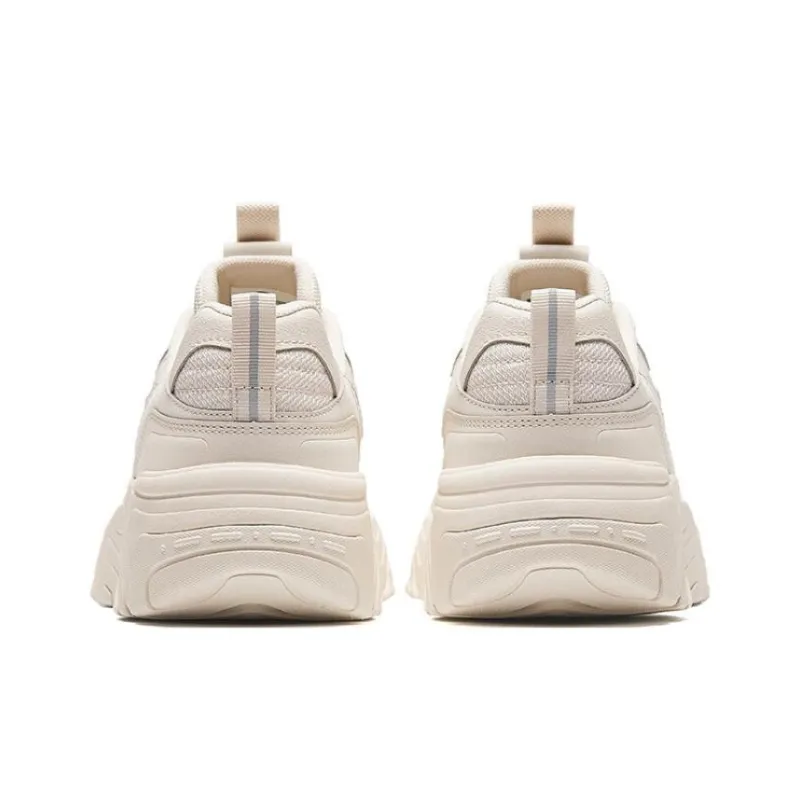 Anta Meteorite Cushioning Anti Slip And Wear Resistant Low Top Chunky Sneakers Men's Muddy Sandy Gray-3
