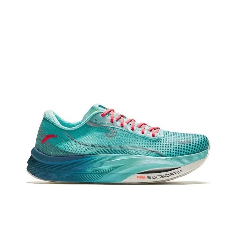 Anta C202 5 GT Cushioned Slip Resistant Low Top Running Shoes Unisex Blue-1