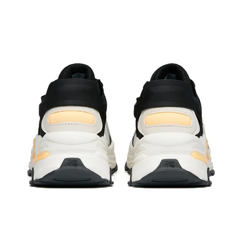 Anta Millennium 3.0 Cushioned Anti-Slip And Wear-Resistant Warm Low-Top Casual Shoes Women's Black White Gray-3