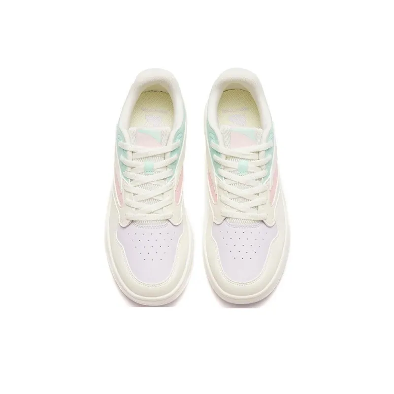 ANTA Streetball Low 'White Purple Green' Women's-3