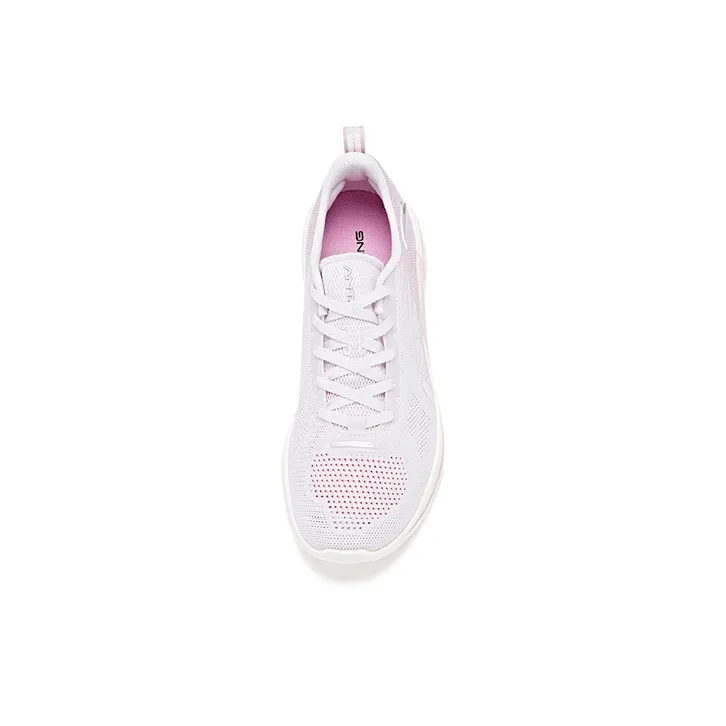 Anta Hydrogen Run II Low Top Running Shoes Women's Pink White-2