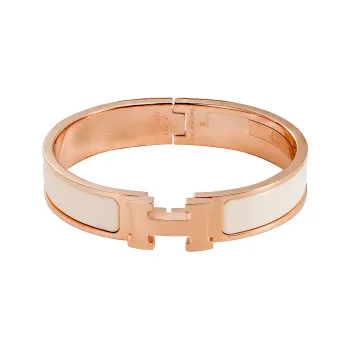 HERMES Clic H Bangles Unisex