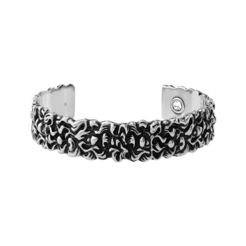GUCCI Bangles Men Silver