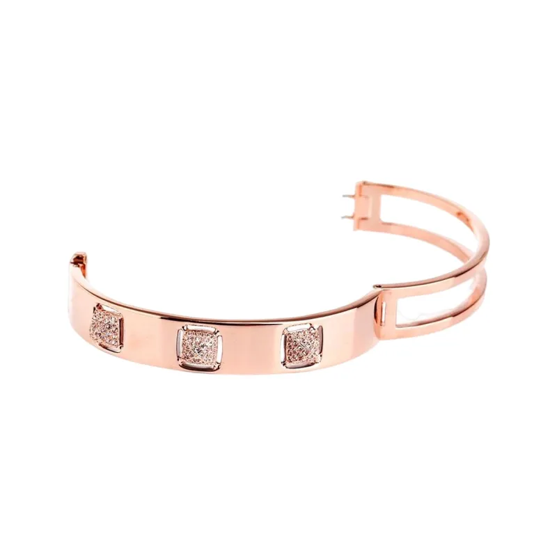 Swarovski Tactic Bangles Women's Rose Gold-2