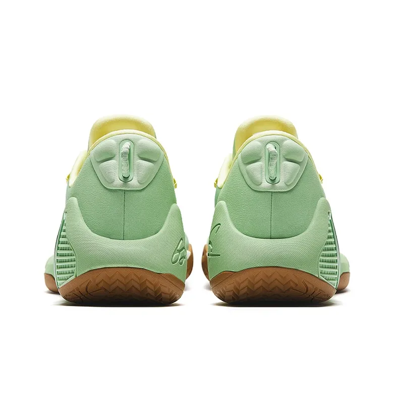 ANTA GH4 Basketball Shoes Men Low Top Green/Umber-3