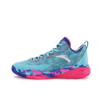 Anta Diamond Extreme Anti Slip Wear Resistant Low Top Basketball Shoes Blue