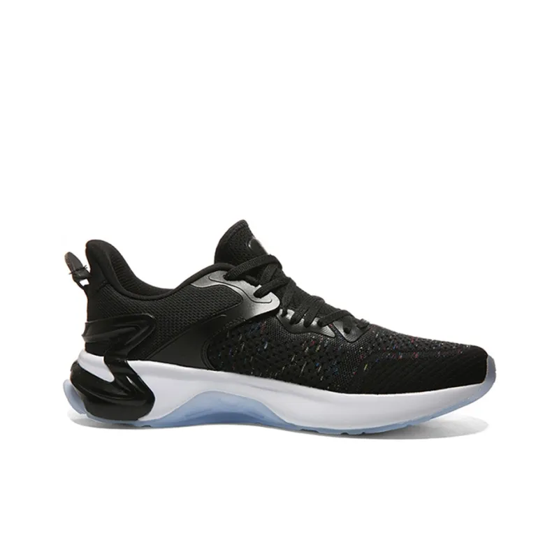 PEAK State Pole Ceramic Style Low Top Running Shoes Men's Black-1