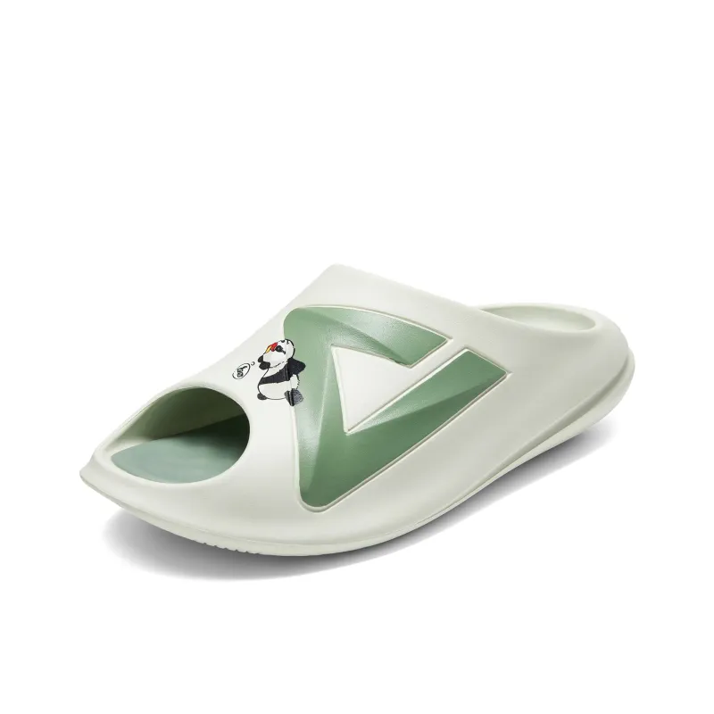 PEAK Very Small Fat Drag Slide Slippers Men's Milk Jade-2