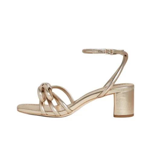 Loeffler Randall Mikel Strap Sandals 5cm Women's Gold