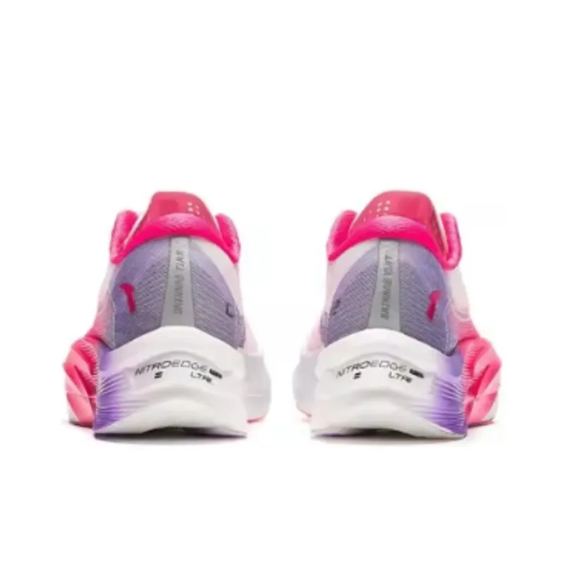 Anta C202 5 GT Cushioned Slip-Resistant Low-Top Running Shoes Men's White Red Purple-3