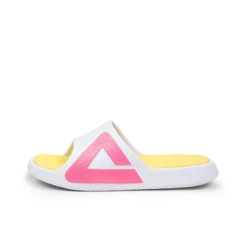PEAK Tai Ji1.0 Slip Resistant Slide Slippers Women's Strawberry White Red