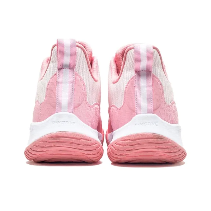 PEAK Cavalry 2 Cushioning, Slip Resistant, Abrasion Resistant, Coverage, Support Low Top Basketball Shoes Men's Pink-3