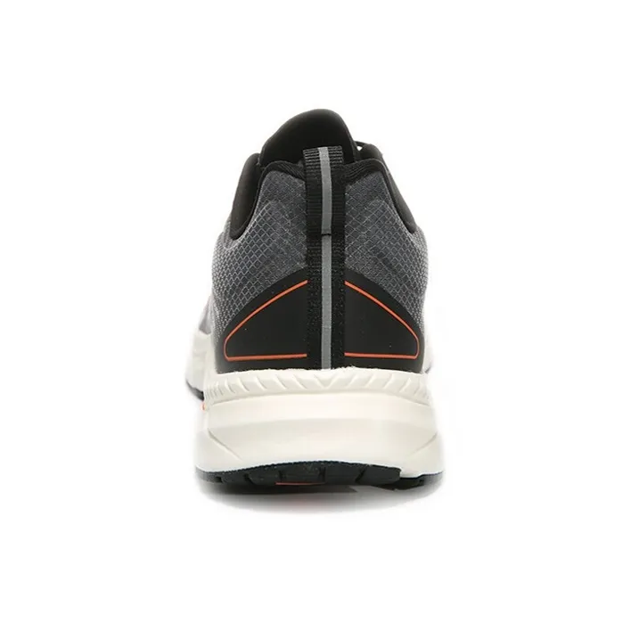 PEAK Light Bomb Pro Anti-Slip Wear-Resistant Low-Top Running Shoes Black Orange-3