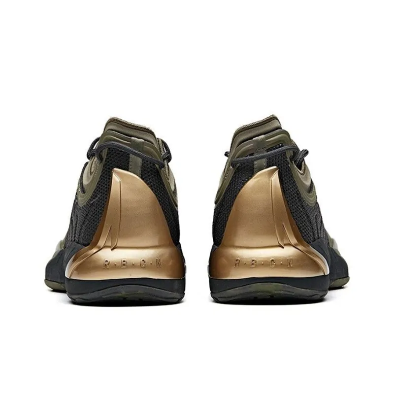 Anta GH1 Low 117 Cushioning Anti Slip Wear Resistant Breathability Low Top Basketball Shoes Men's-4