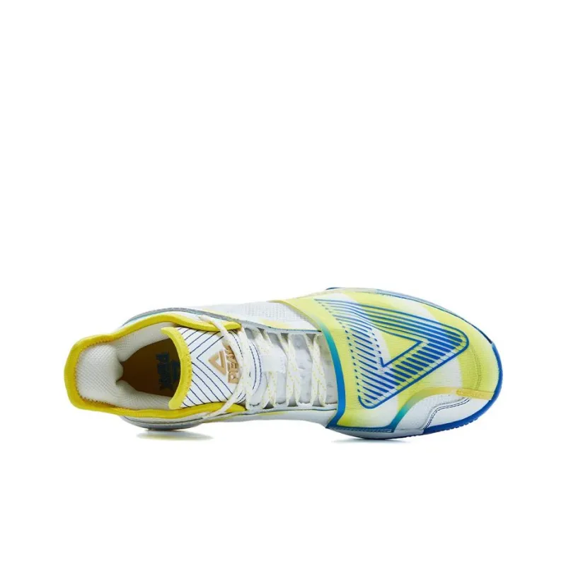 PEAK State Extremely Large Triangle 1.0 Basketball Shoes Men Mid Top Baymax/Sparkling Yellow-2