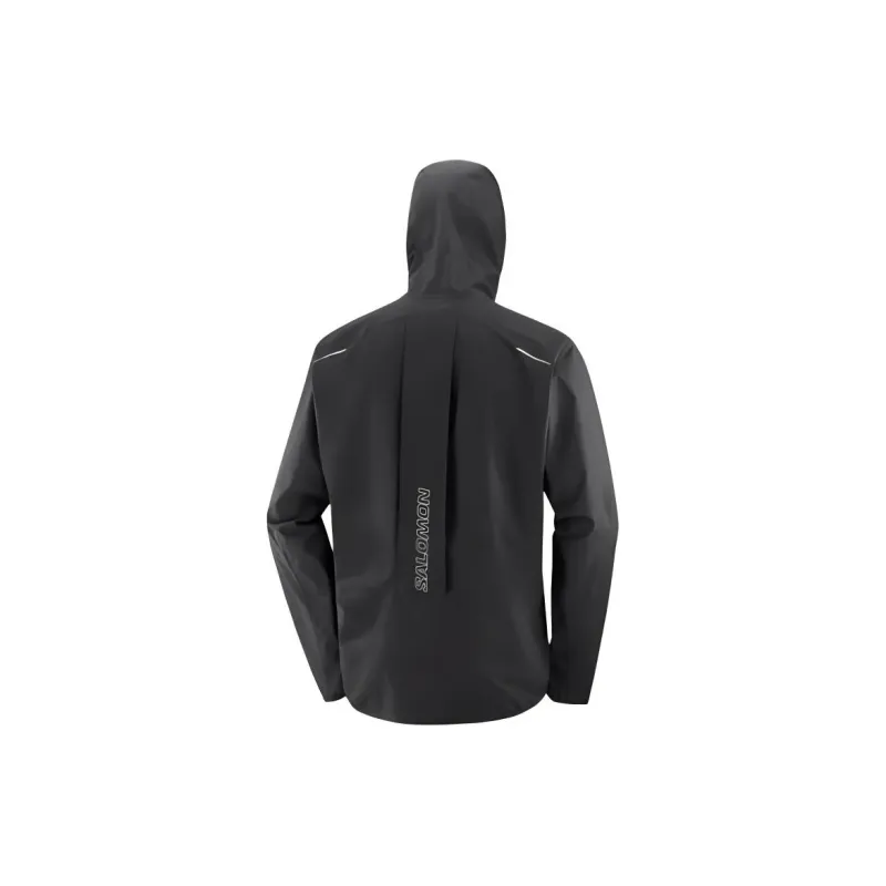 SALOMON BONATTI TRAIL Jackets Coats Men's Pitch Black-1