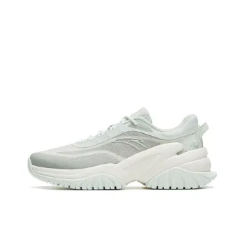 ANTA Hot Chunky Sneakers Women's Low Top Tale Green/Oxygen Green