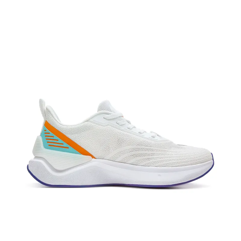 PEAK Zephyr 1.0 Low Top Taichi Technology Running Shoes Men's Baymax/Orange-1