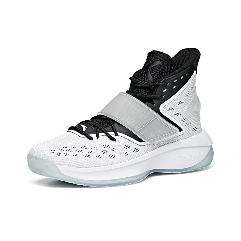 Anta KT Ice High-Top Basketball Shoes Men's White-2