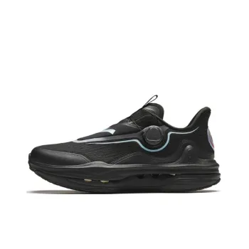 Anta Champion All Weather Series Anti Slip Wear Resistant Low Top Running Shoes Men's Black