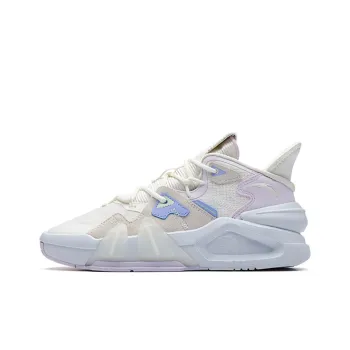 Anta Bastard 4 Anti Slip Wear Resistant Low Top Skateboard Shoes Women's Aquatic Blue