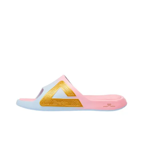 PEAK Statistic Sandals Slide Slippers Unisex Pink/White Gold