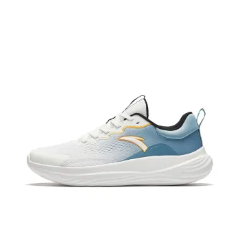 Anta Shenxing LITE Slip-Resistant Cushioning Abrasion-Resistant Low-Top Training Shoes Men's White Blue