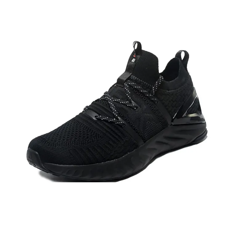 PEAK State Pole 1.0 Plus Cushioning, Slip Resistant, And Abrasion Resistant Low Top Running Shoes Men's Black-2