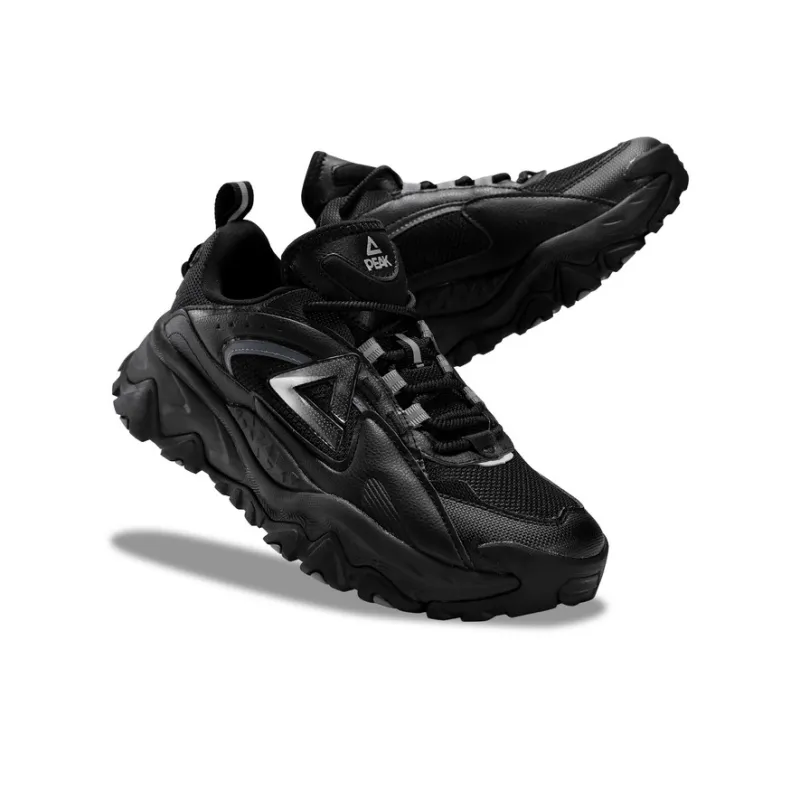 PEAK State Pole Journey 3.0 Wear Resistant Low Top Casual Shoes Unisex Black-3