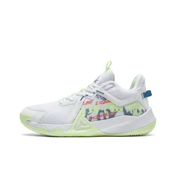 PEAK Apocalypse Basketball Shoes Men Low Top White