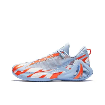 Anta GH4 Anti Slip Wear Resistant Low Top Basketball Shoes Men's Bay Blue Coating