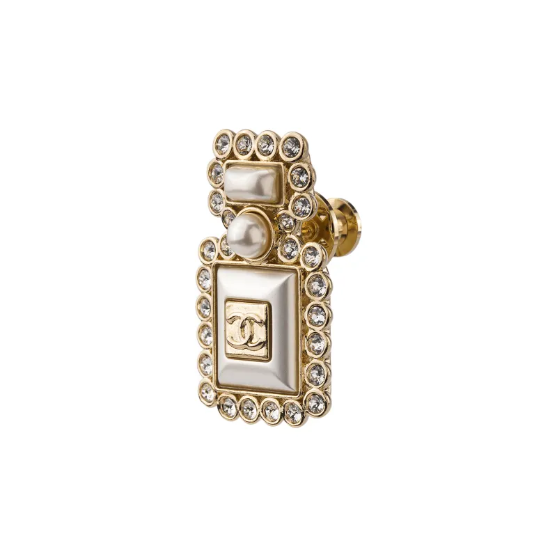 CHANEL 22c Early Spring Brooches Unisex Gold-2