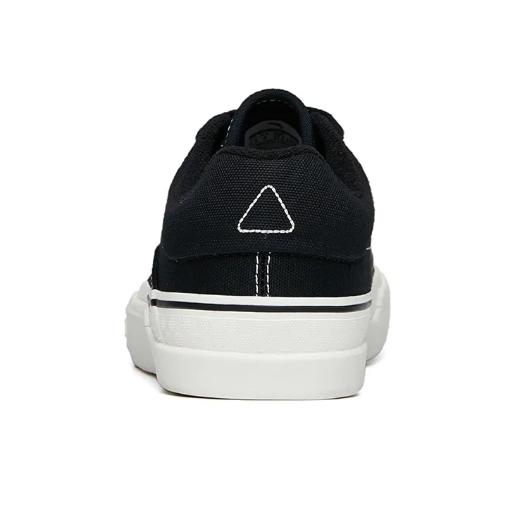 Anta Ao Li Anti Slip Wear Resistant Low Top Skateboard Shoes Women's Black-3