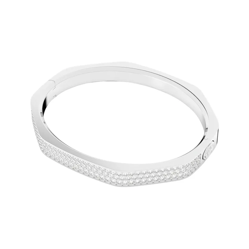Swarovski Dextera Swarovski Element Bangles Women's Silver-1
