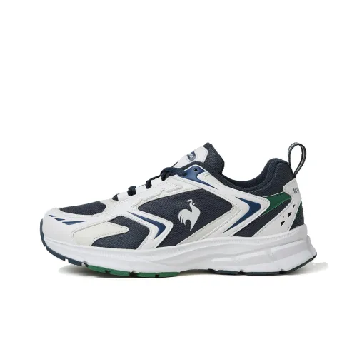 Le Coq Sportif Cardium Rapids Anti-Slip And Wear-Resistant Breathable Low-Top Running Shoes Unisex Blue White