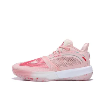 PEAK State Extremely Large Triangle 1.0 Basketball Shoes Men Mid Top Blossom Pink