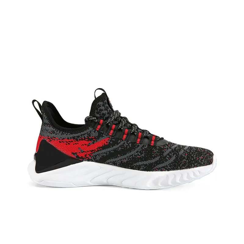 PEAK State Pole Low Top Running Shoes Women's Black Gray-1