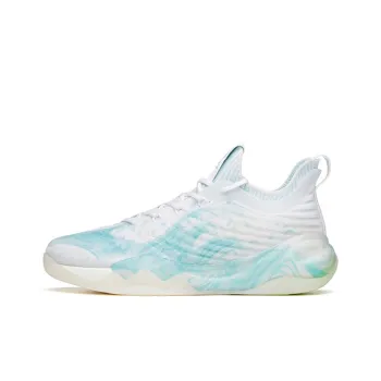 ANTA KT6 Basketball Shoes Men Low Top White/Blue
