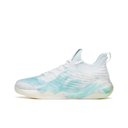 ANTA KT6 Basketball Shoes Men Low Top White/Blue