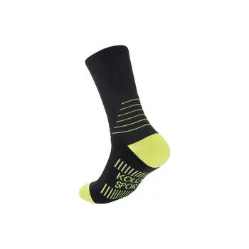 KOLON SPORT Expert Compression High Mid-Calf Socks Unisex 1 Pack Black