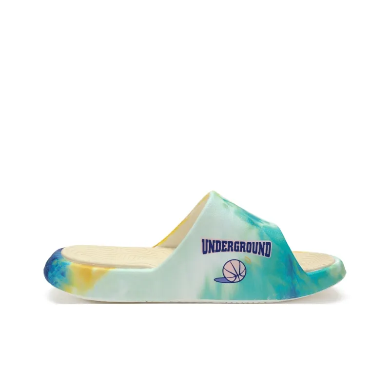 PEAK State Extremely Large Triangle 1.0 Slide Slippers Women's Milk Jade/Caribbean Blue-1
