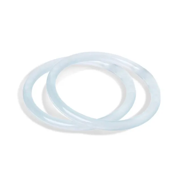 KING TAI SANG Chalcedony Jade Bangles Women's-1