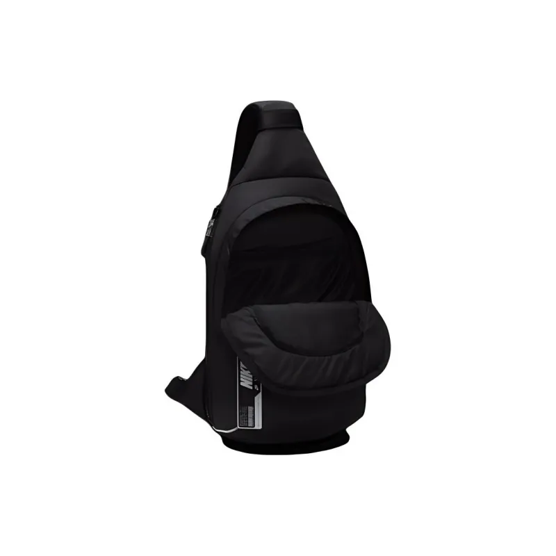 Nike Sportswear Essentials Series Nylon With Polyester Sling Bag Regular Unisex Black-3