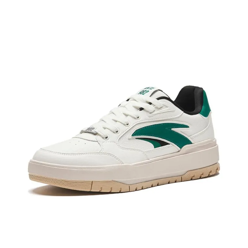 Anta 982 Low Top Skateboard Shoes Men's White Green-1