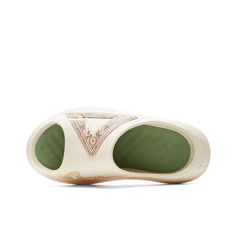 PEAK Very Small Fat Drag Slide Slippers Women's Bean Khaki-3