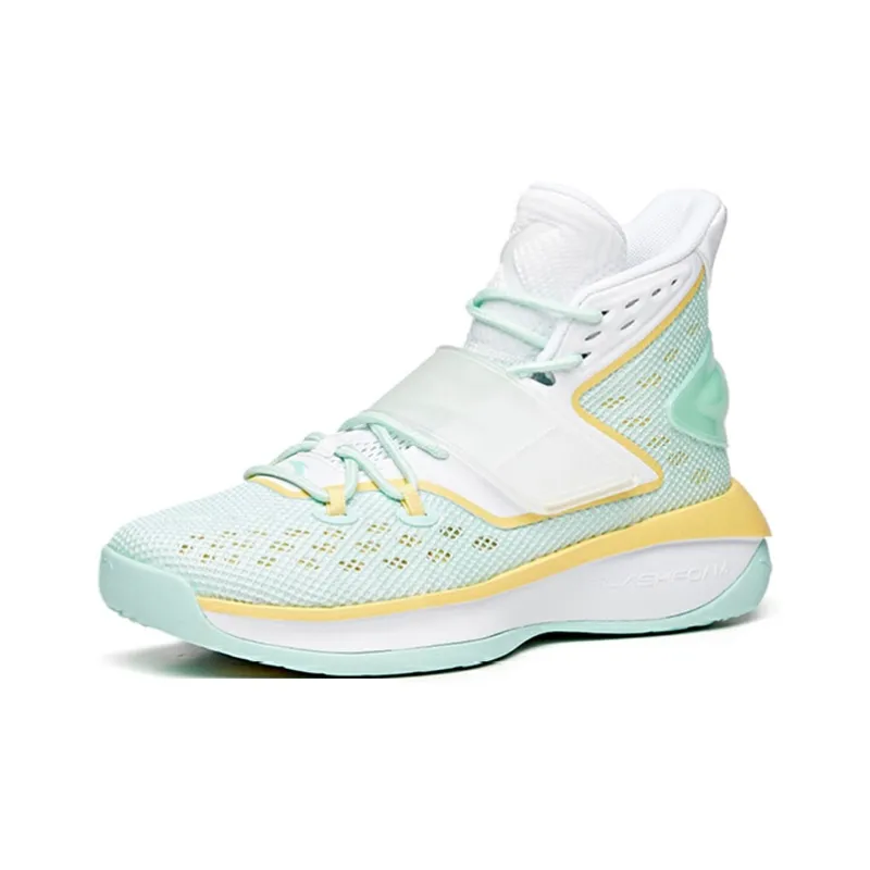 ANTA KT Ice Basketball Shoes Men High Top Porcelain Green/ANTA White/Light Yellow-2