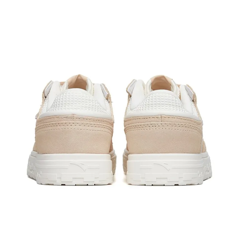Anta Street Naughty Slip Resistant Cushioning Low Top Skateboard Shoes Women's Dusty Pink-3