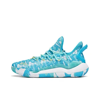 Anta Light Cavalry 5 Cushioning Anti Slip And Wear Resistant Low Top Basketball Shoes Blue